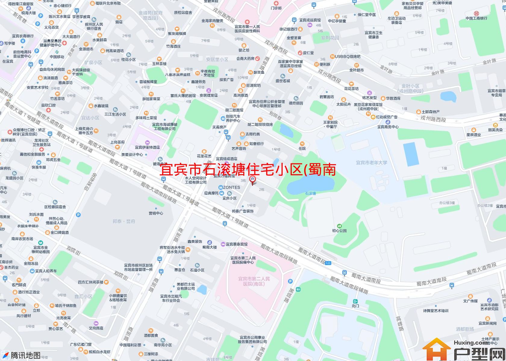 石滚塘住宅小区(蜀南大道中段22号)小区 - 户型网