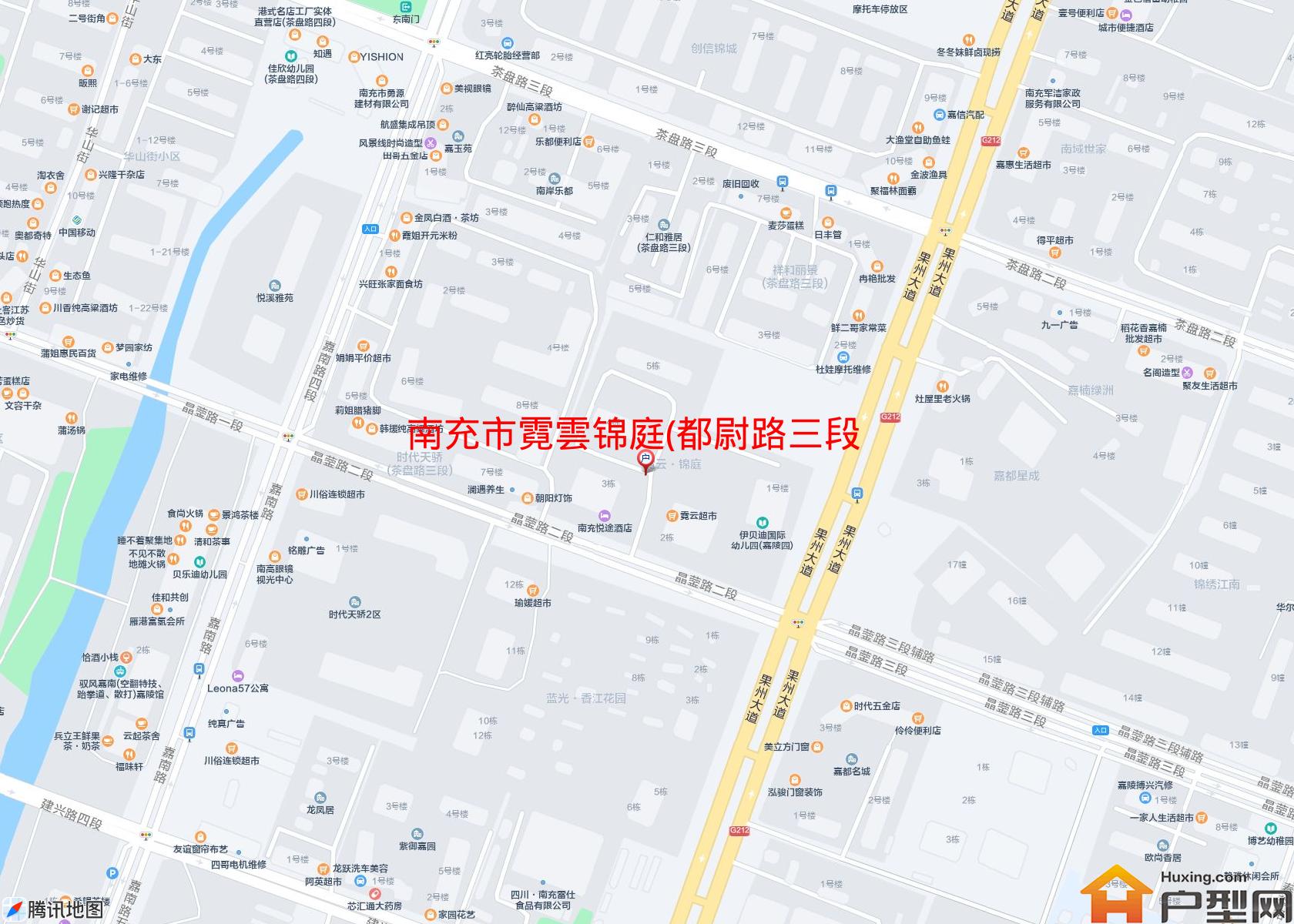 霓雲锦庭(都尉路三段)小区 - 户型网