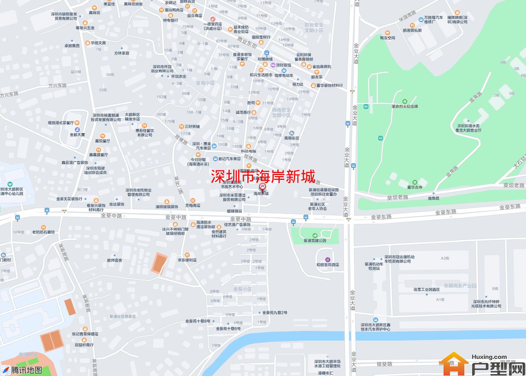 海岸新城小区 - 户型网