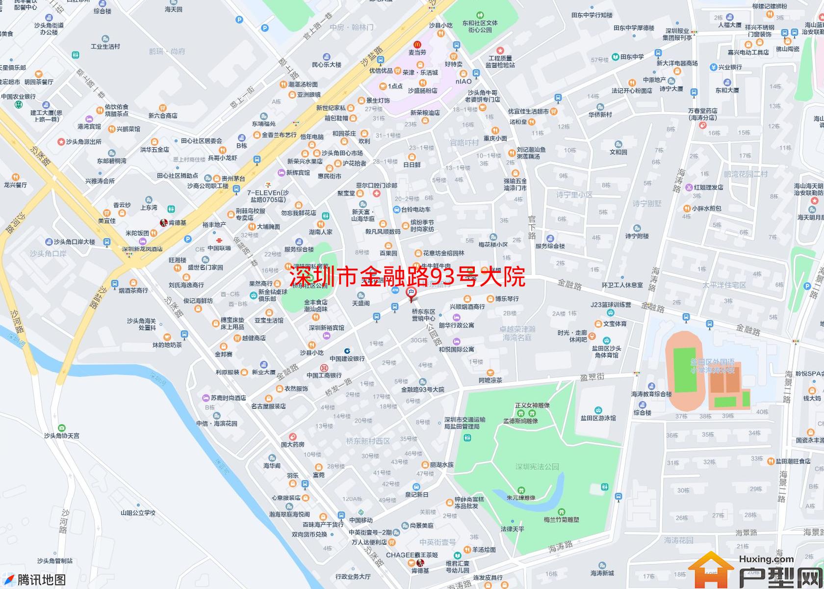 金融路93号大院小区 - 户型网