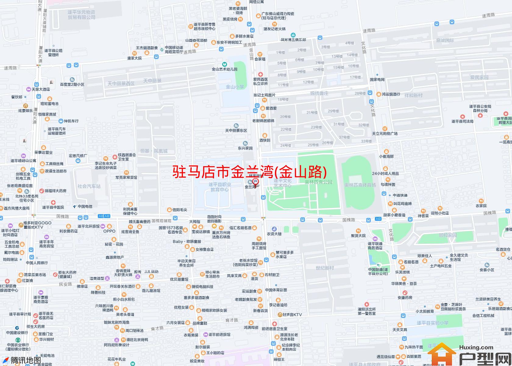 金兰湾(金山路)小区 - 户型网