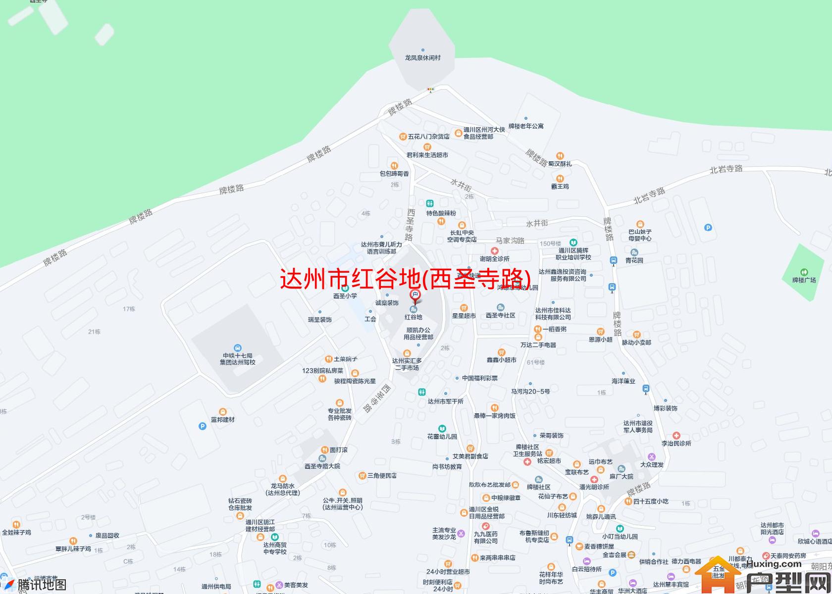 红谷地(西圣寺路)小区 - 户型网