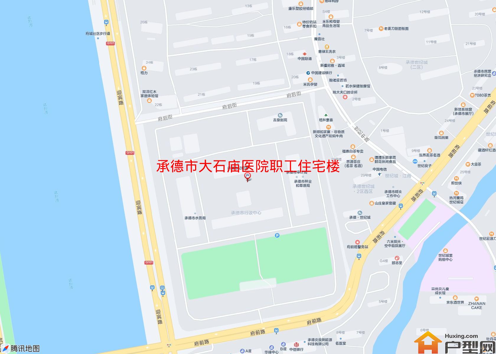 大石庙医院职工住宅楼小区 - 户型网