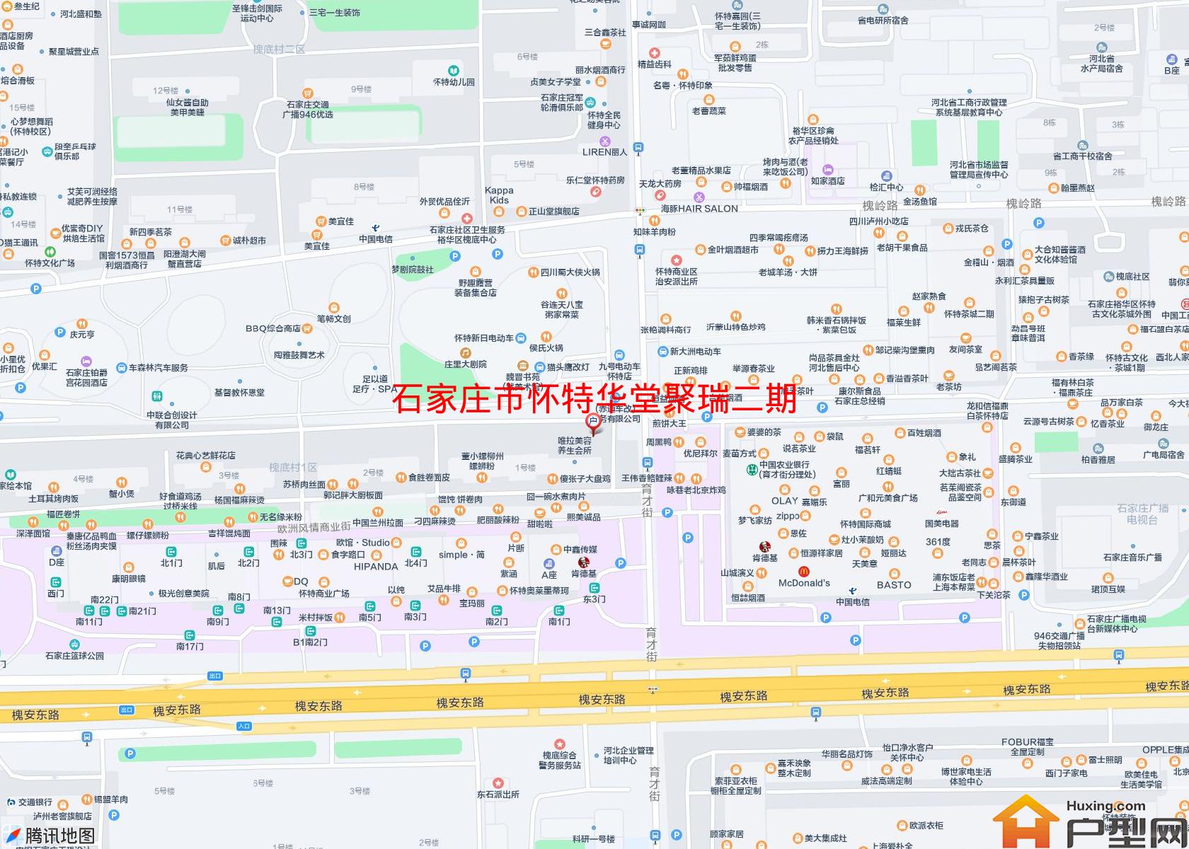 怀特华堂聚瑞二期小区 - 户型网