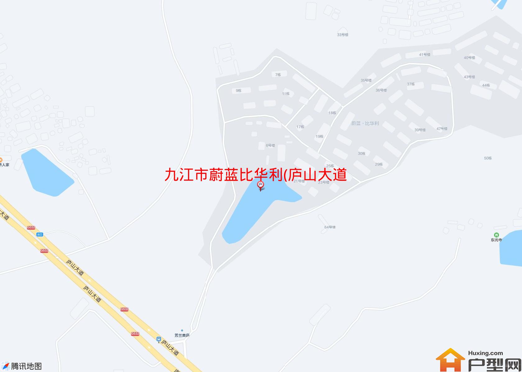 蔚蓝比华利(庐山大道999号)小区 - 户型网