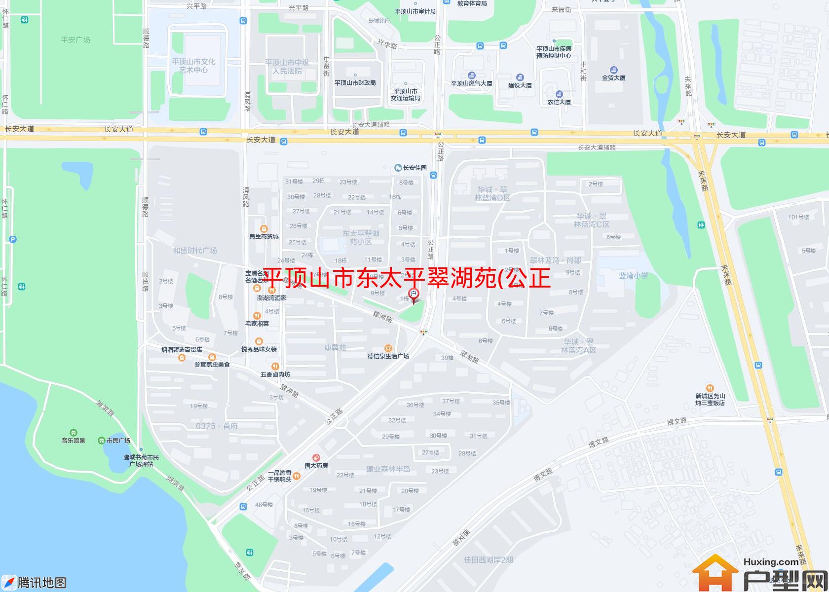 东太平翠湖苑(公正路)小区 - 户型网
