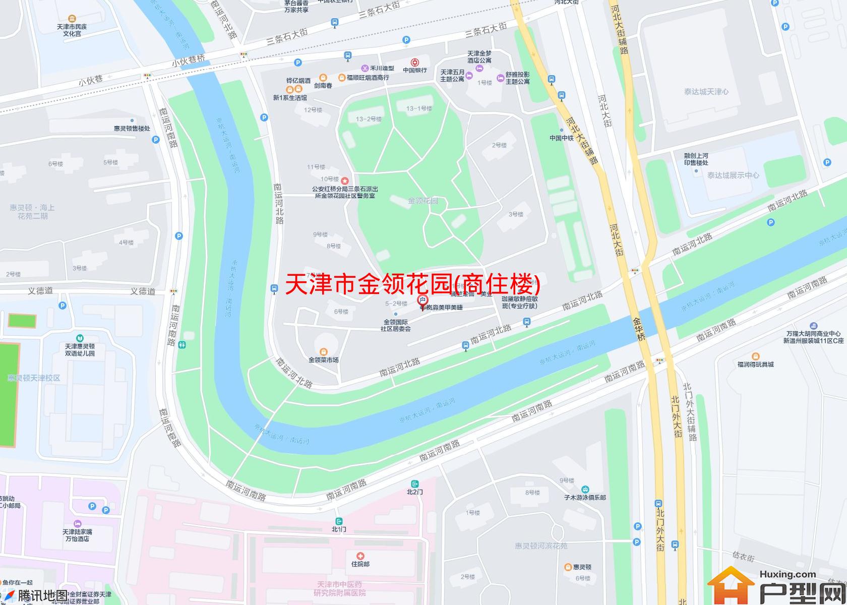 金领花园(商住楼)小区 - 户型网