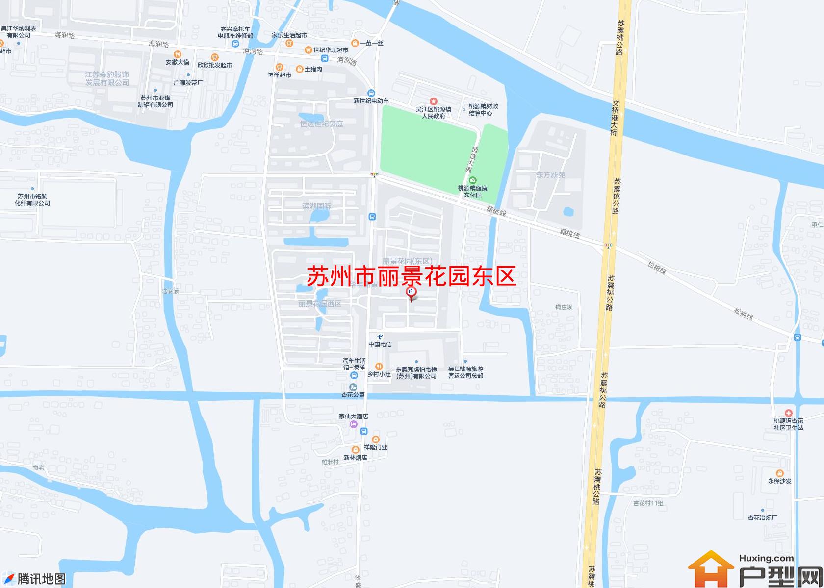 丽景花园东区小区 - 户型网