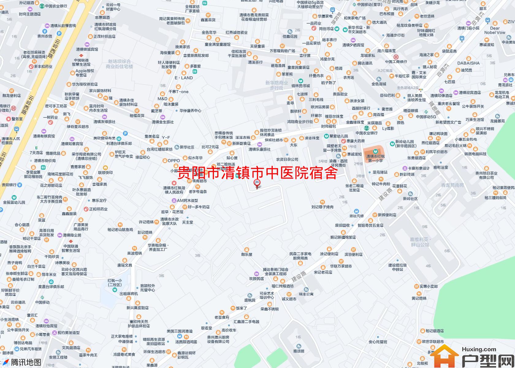 清镇市中医院宿舍小区 - 户型网