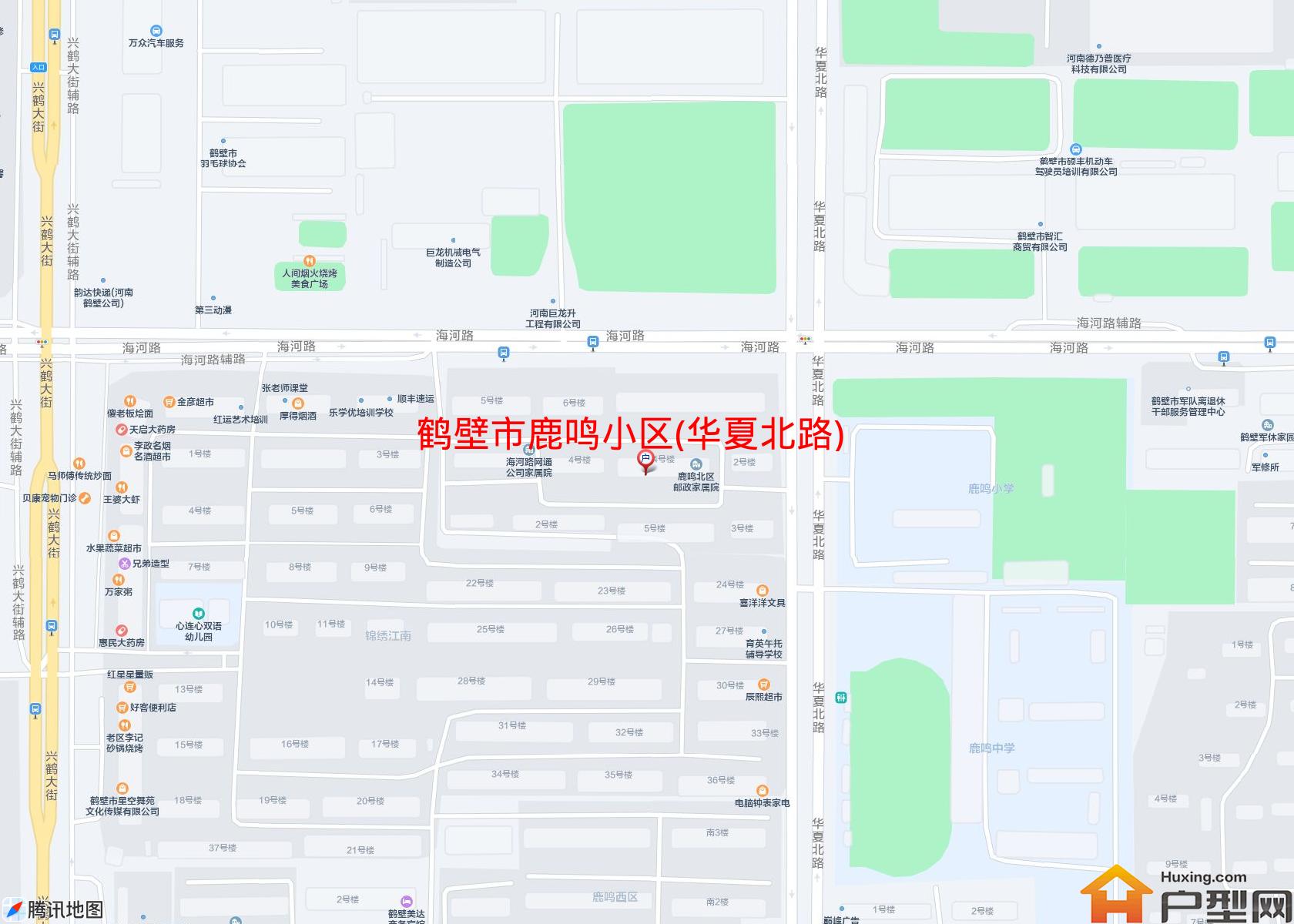 鹿鸣小区(华夏北路)小区 - 户型网