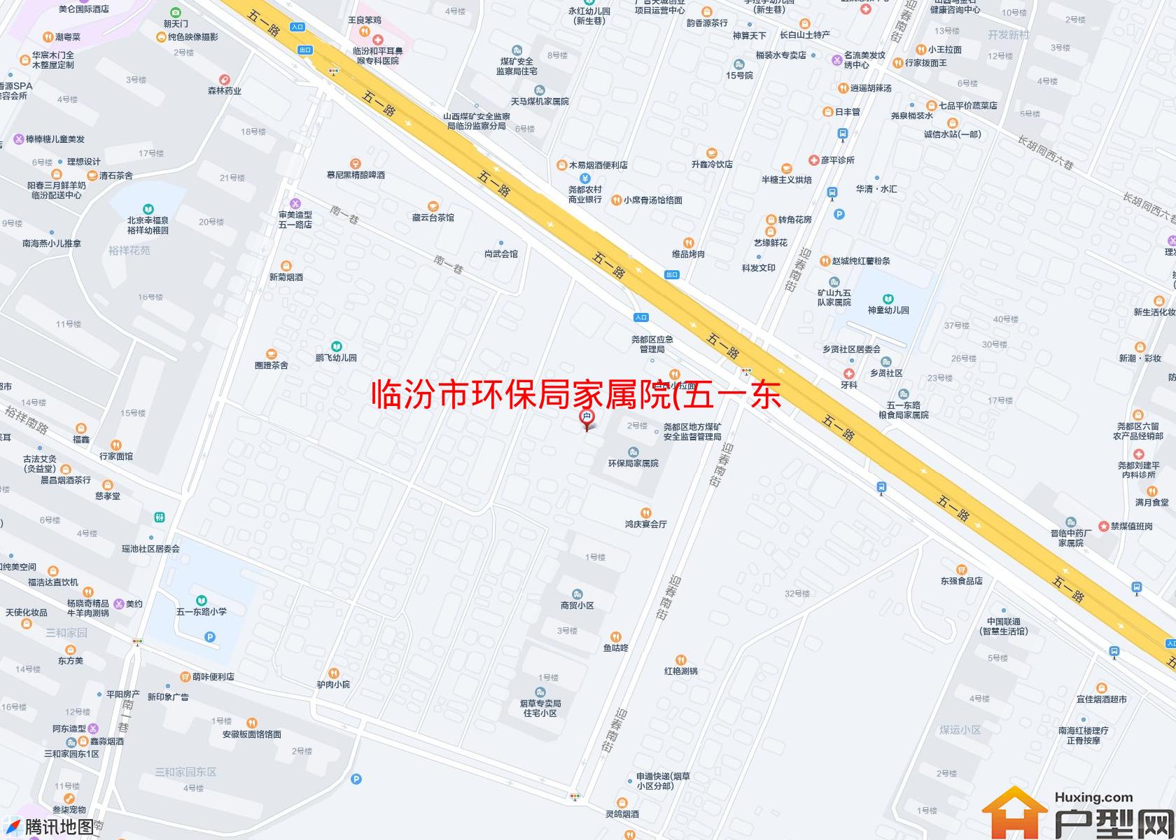 环保局家属院(五一东路)小区 - 户型网