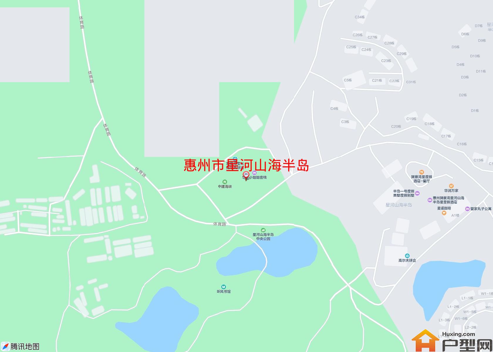 星河山海半岛小区 - 户型网