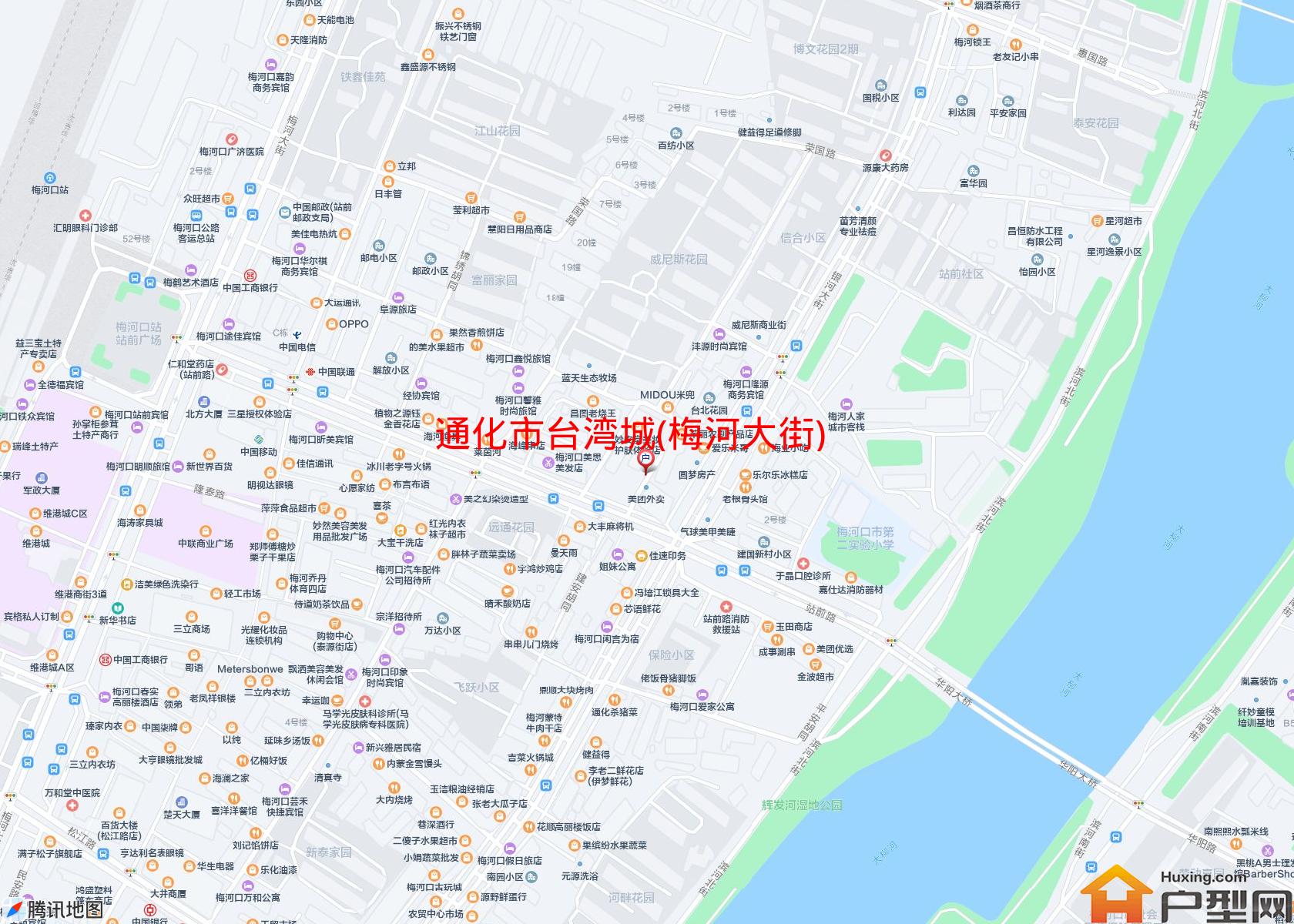 台湾城(梅河大街)小区 - 户型网