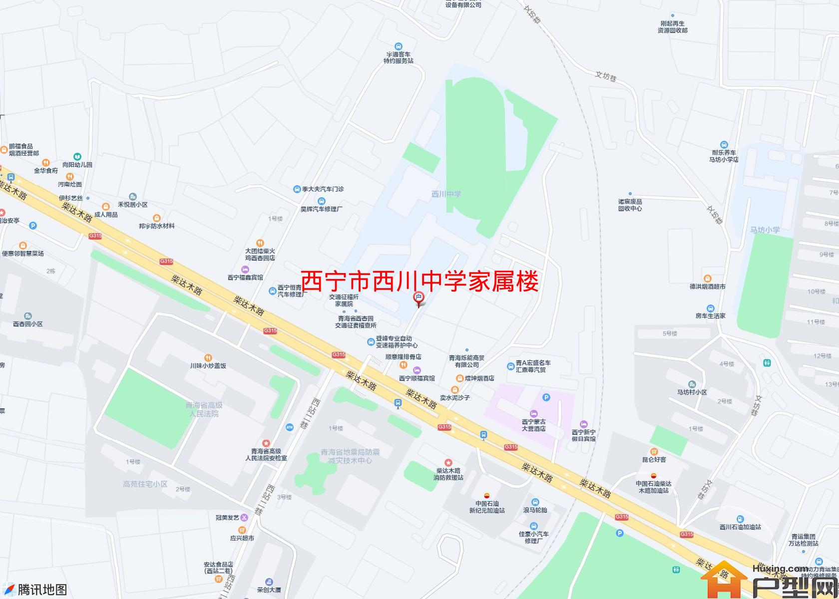 西川中学家属楼小区 - 户型网
