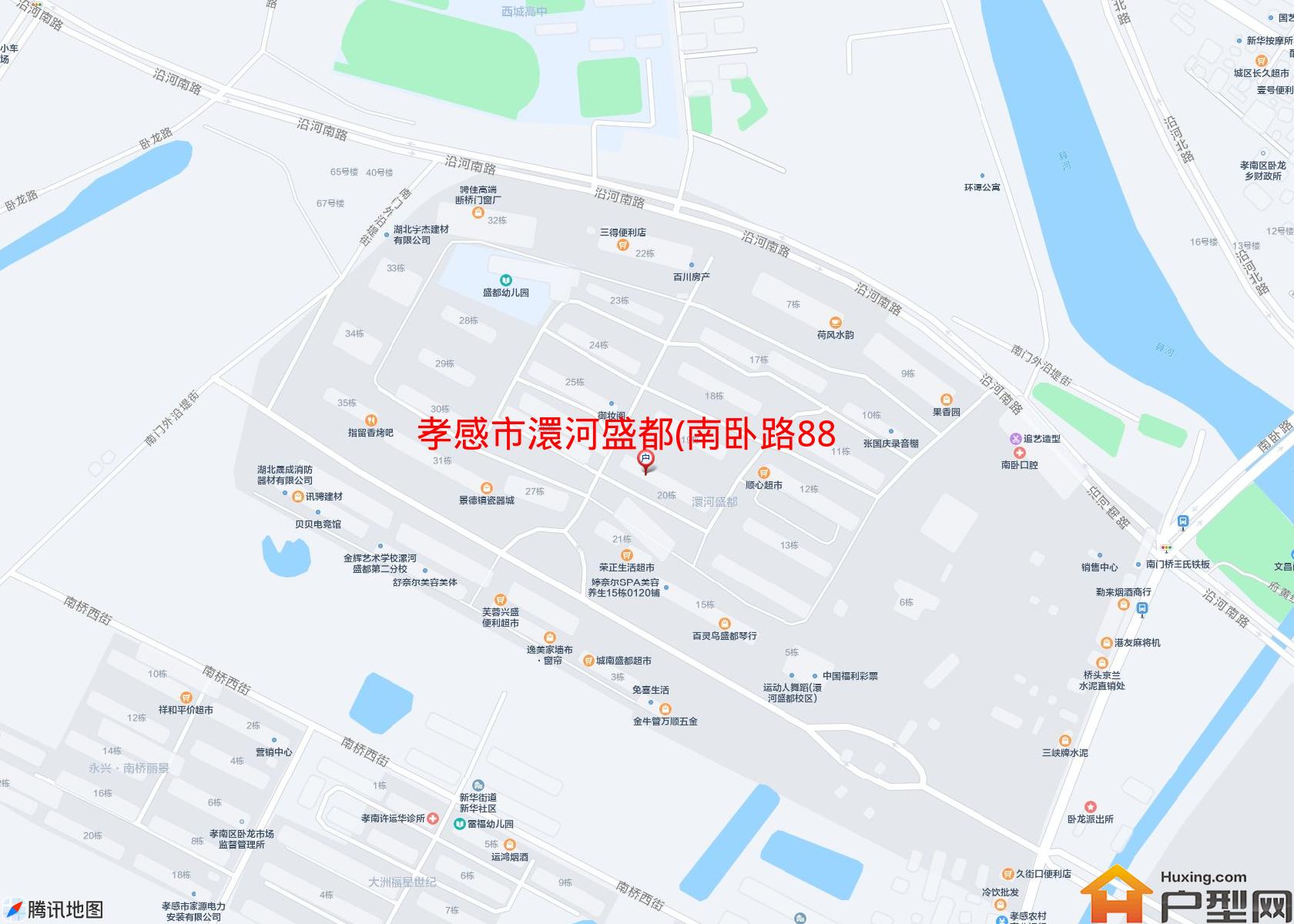 澴河盛都(南卧路88号)小区 - 户型网