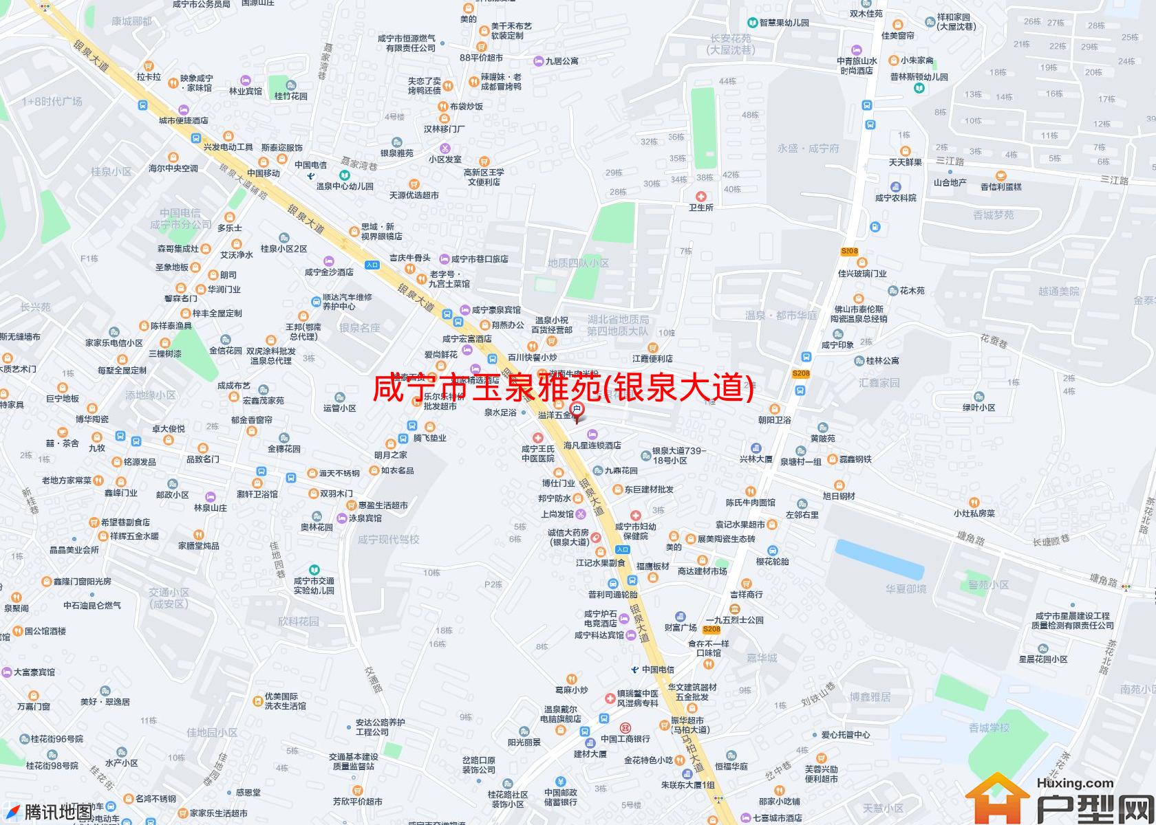 玉泉雅苑(银泉大道)小区 - 户型网