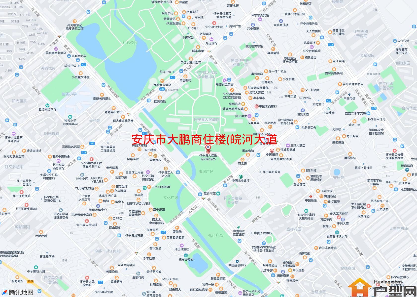 大鹏商住楼(皖河大道)小区 - 户型网