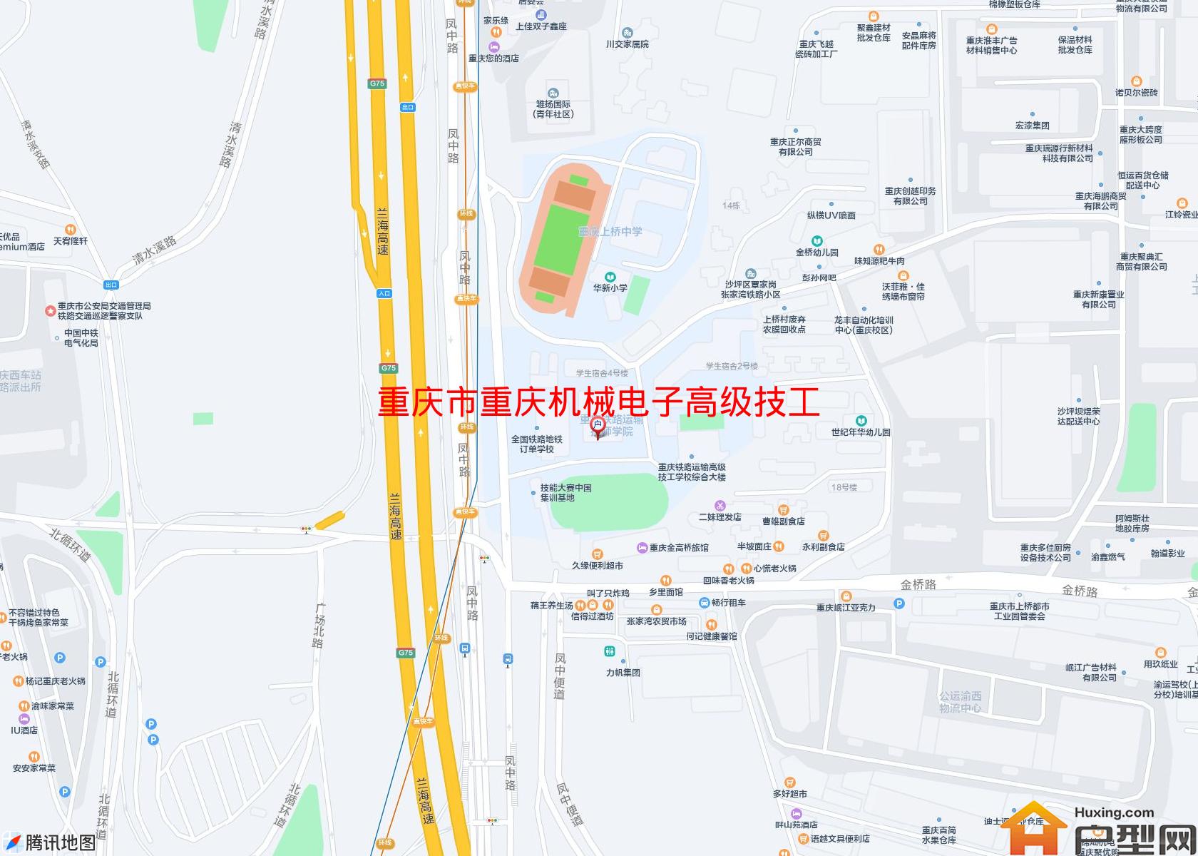 重庆机械电子高级技工学校家属楼小区 - 户型网