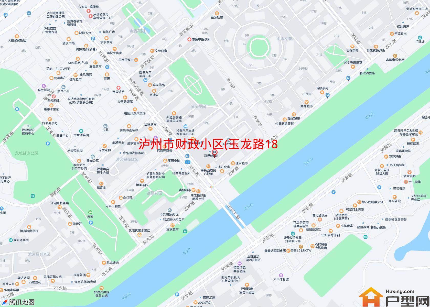 财政小区(玉龙路18号)小区 - 户型网