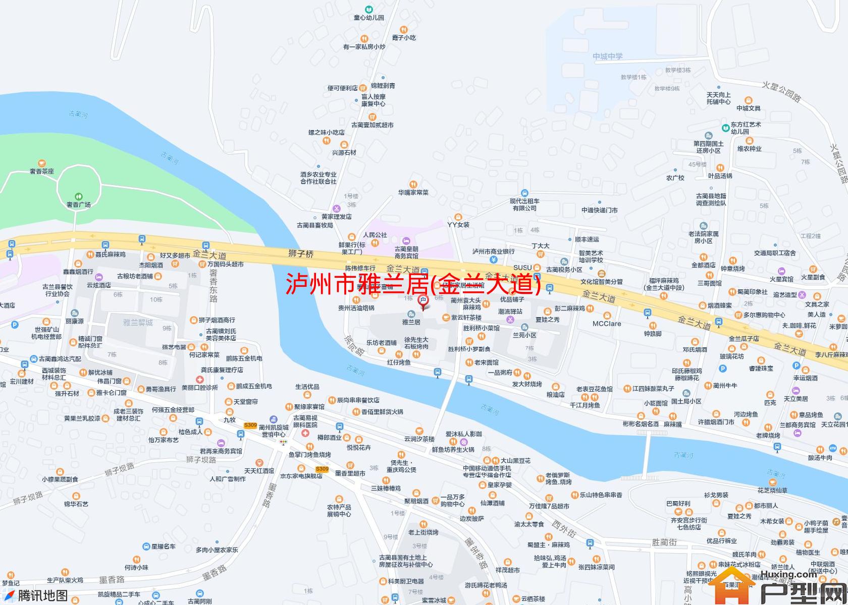 雅兰居(金兰大道)小区 - 户型网