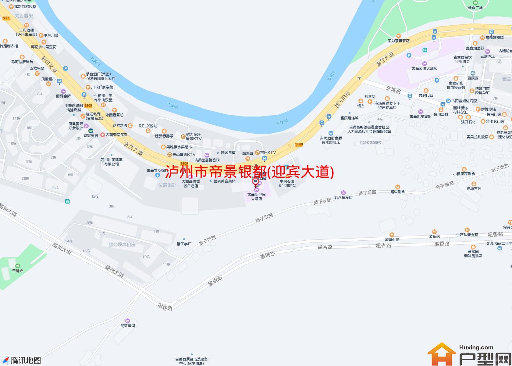 帝景银都(迎宾大道)小区 - 户型网