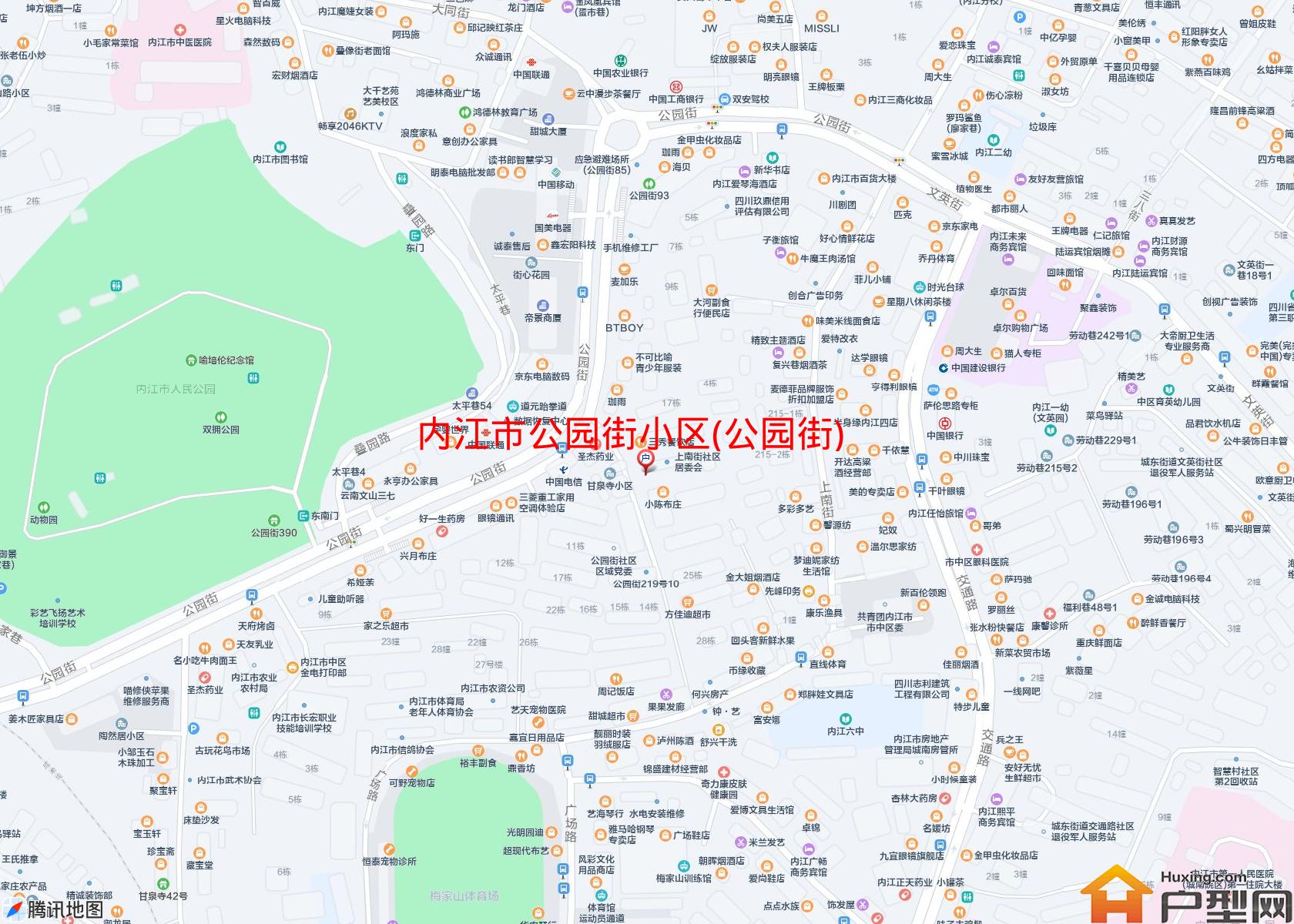 公园街小区(公园街)小区 - 户型网