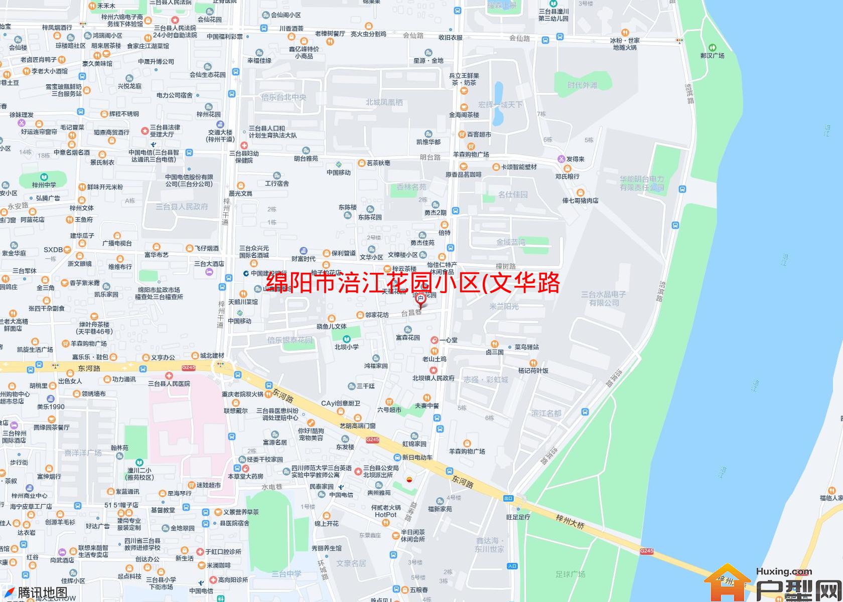 涪江花园小区(文华路)小区 - 户型网