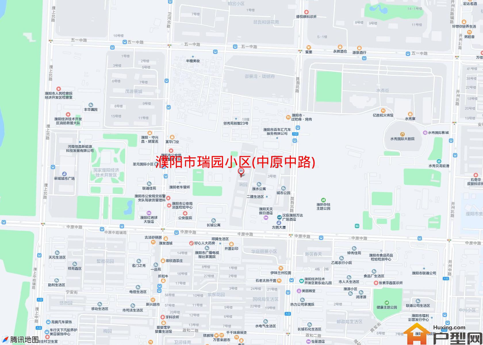 瑞园小区(中原中路)小区 - 户型网