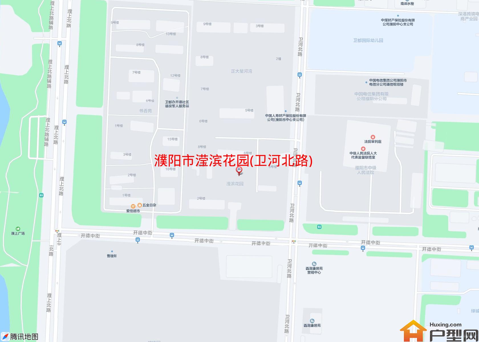 滢滨花园(卫河北路)小区 - 户型网