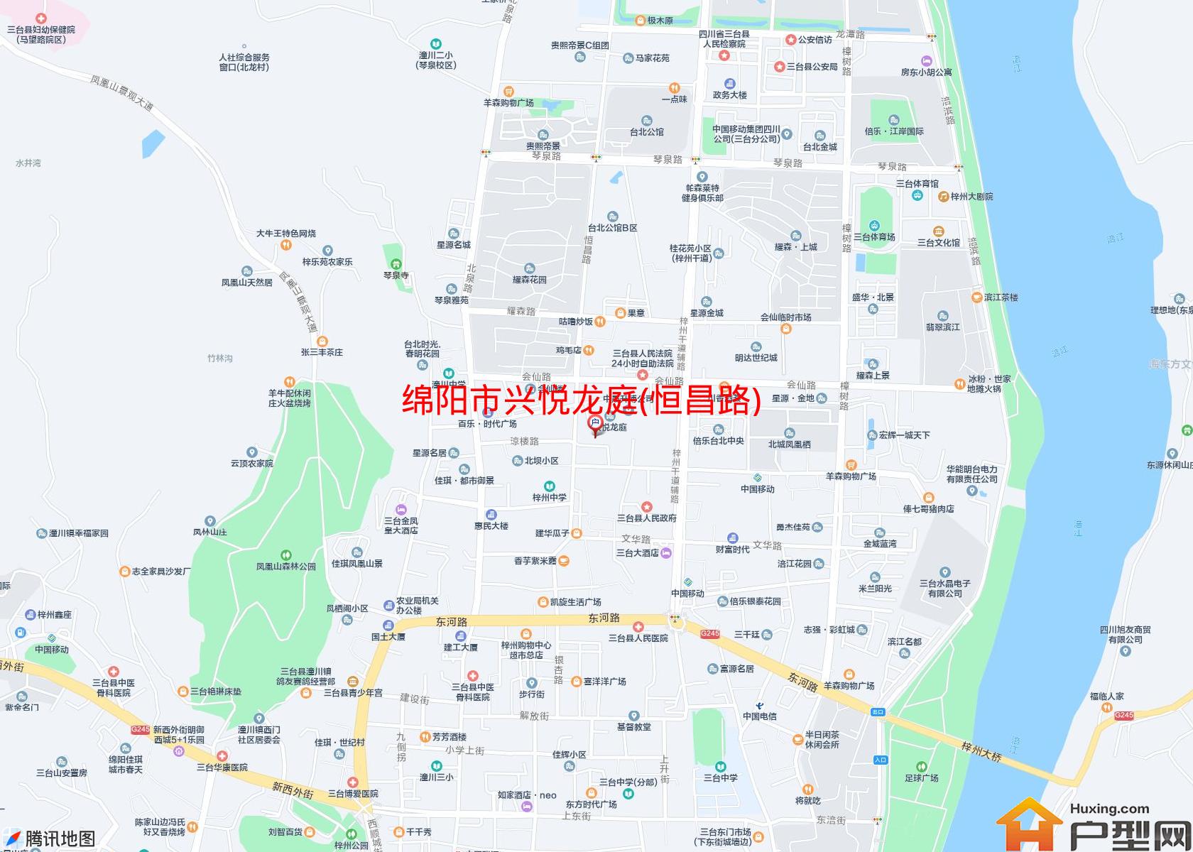 兴悦龙庭(恒昌路)小区 - 户型网