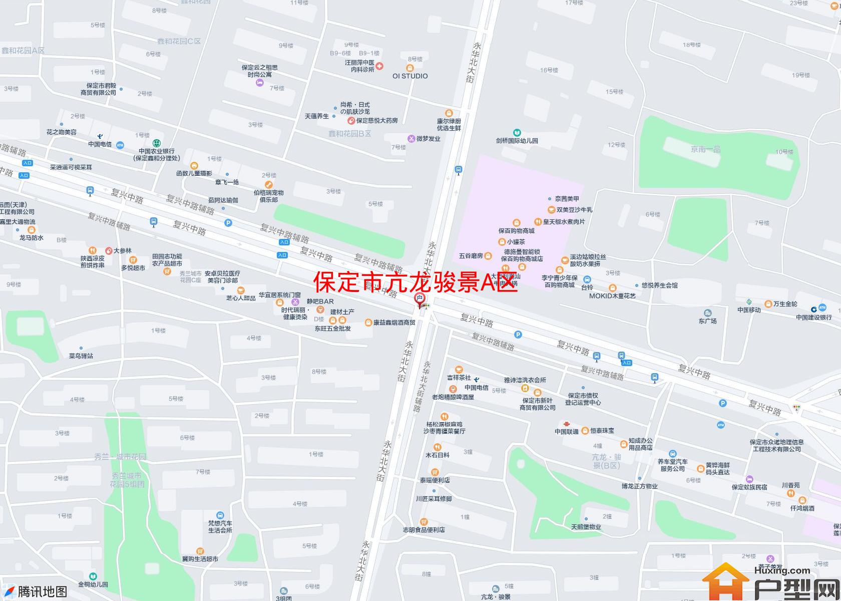 亢龙骏景A区小区 - 户型网