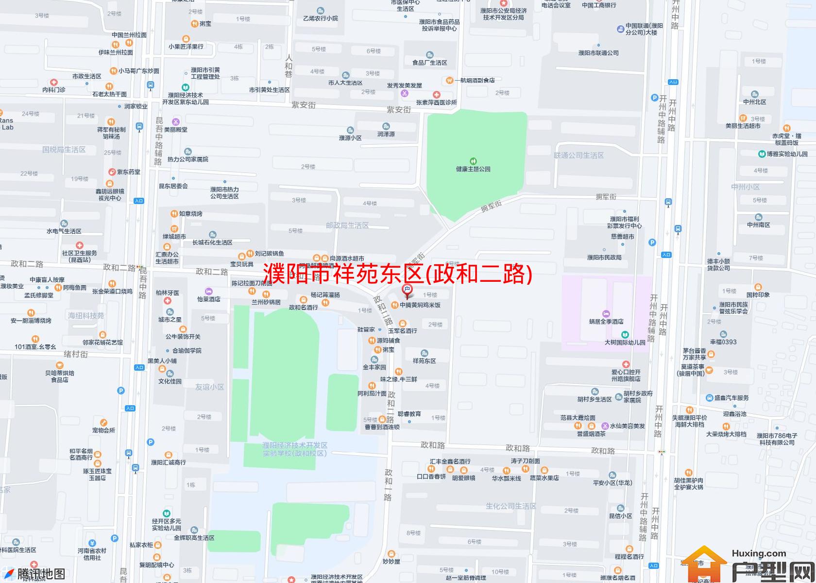 祥苑东区(政和二路)小区 - 户型网