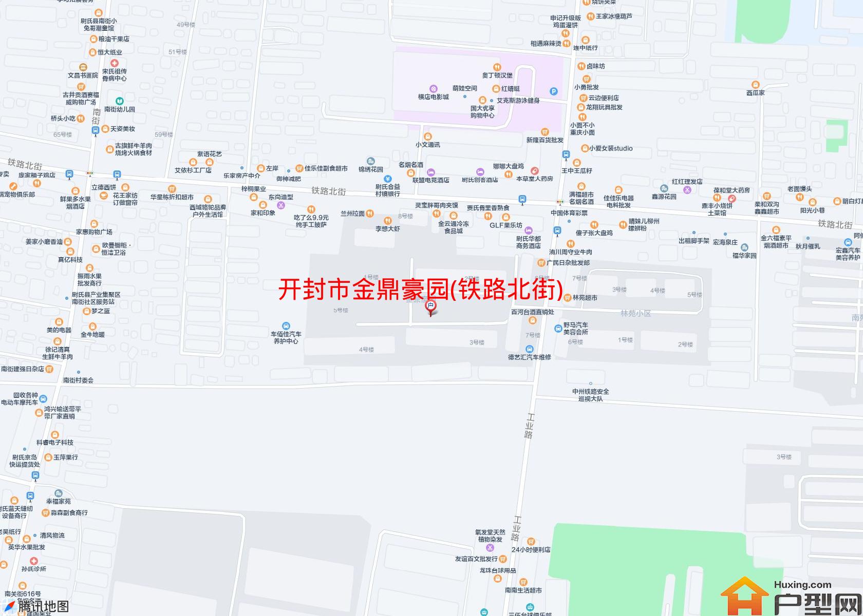 金鼎豪园(铁路北街)小区 - 户型网