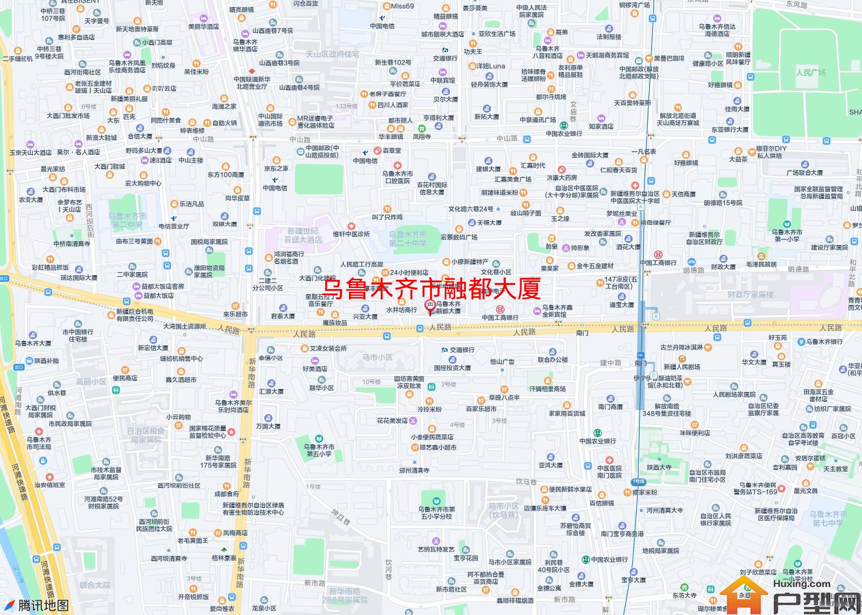 融都大厦小区 - 户型网
