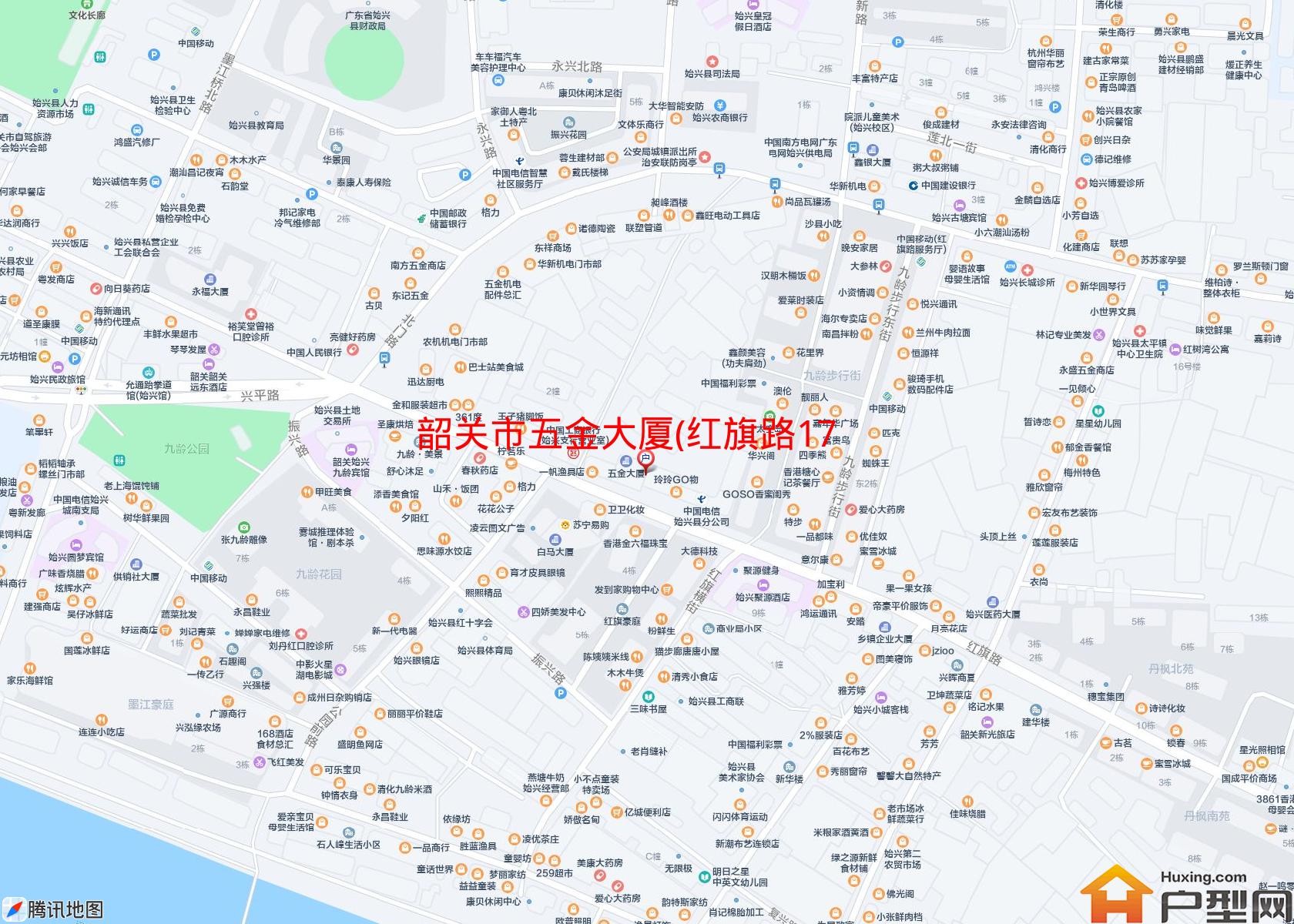 五金大厦(红旗路175号)小区 - 户型网