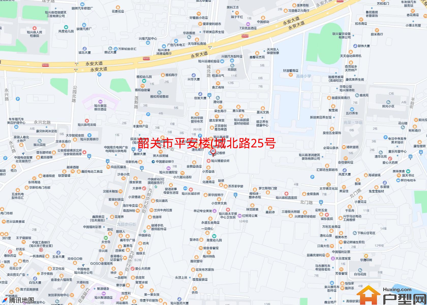 平安楼(城北路25号)小区 - 户型网