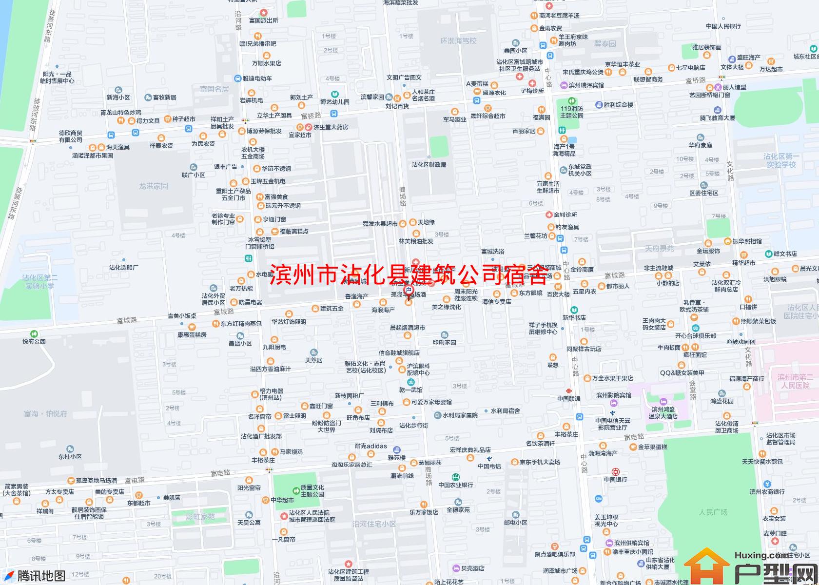 沾化县建筑公司宿舍小区 - 户型网