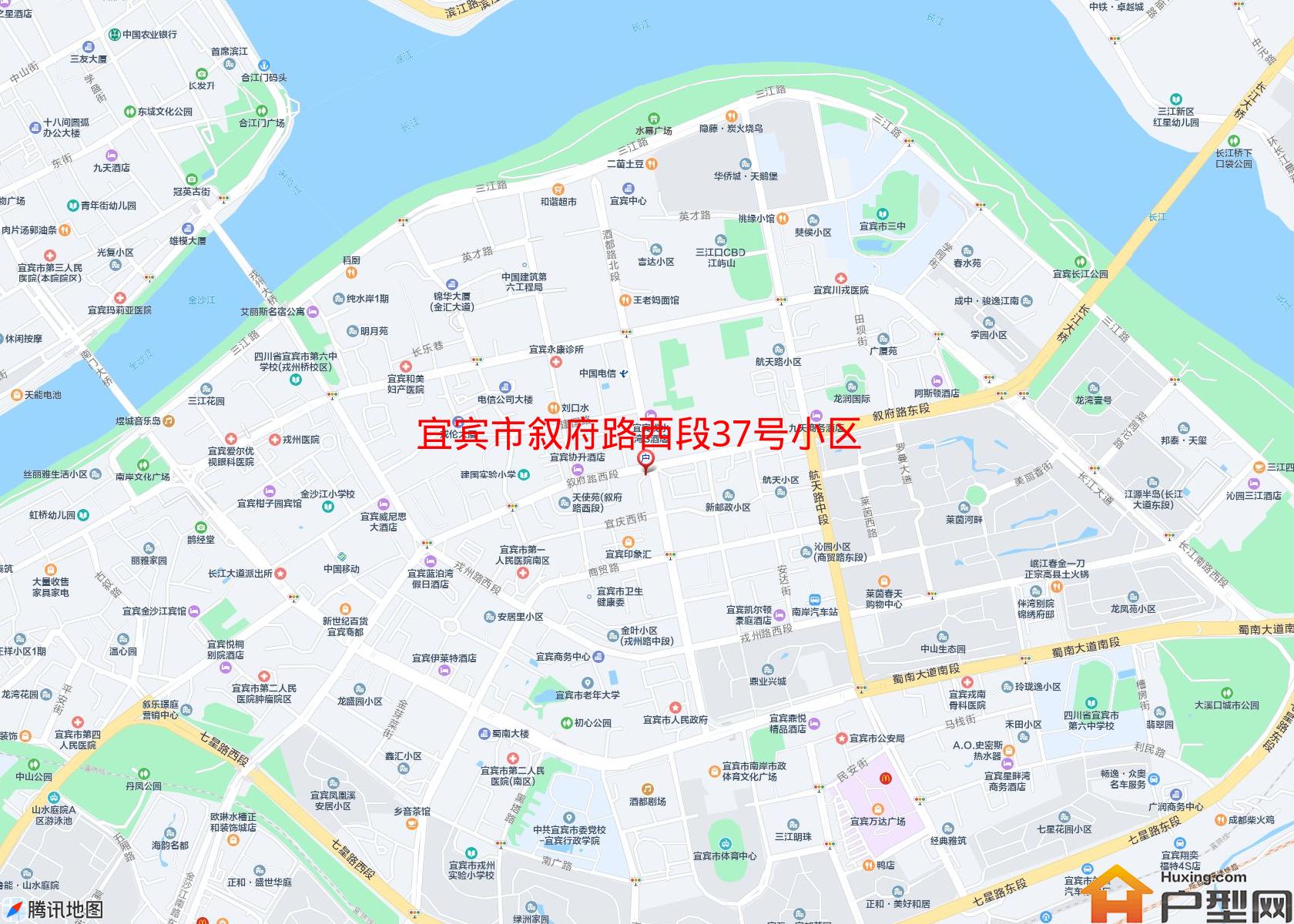 叙府路西段37号小区(叙府路)小区 - 户型网