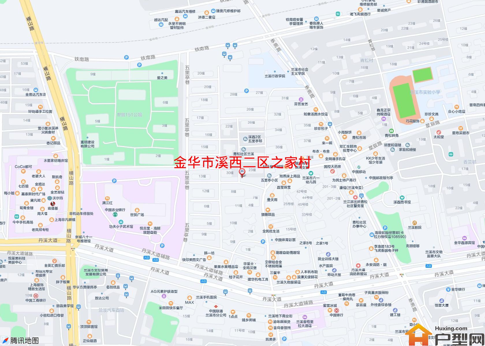 溪西二区之家村小区 - 户型网