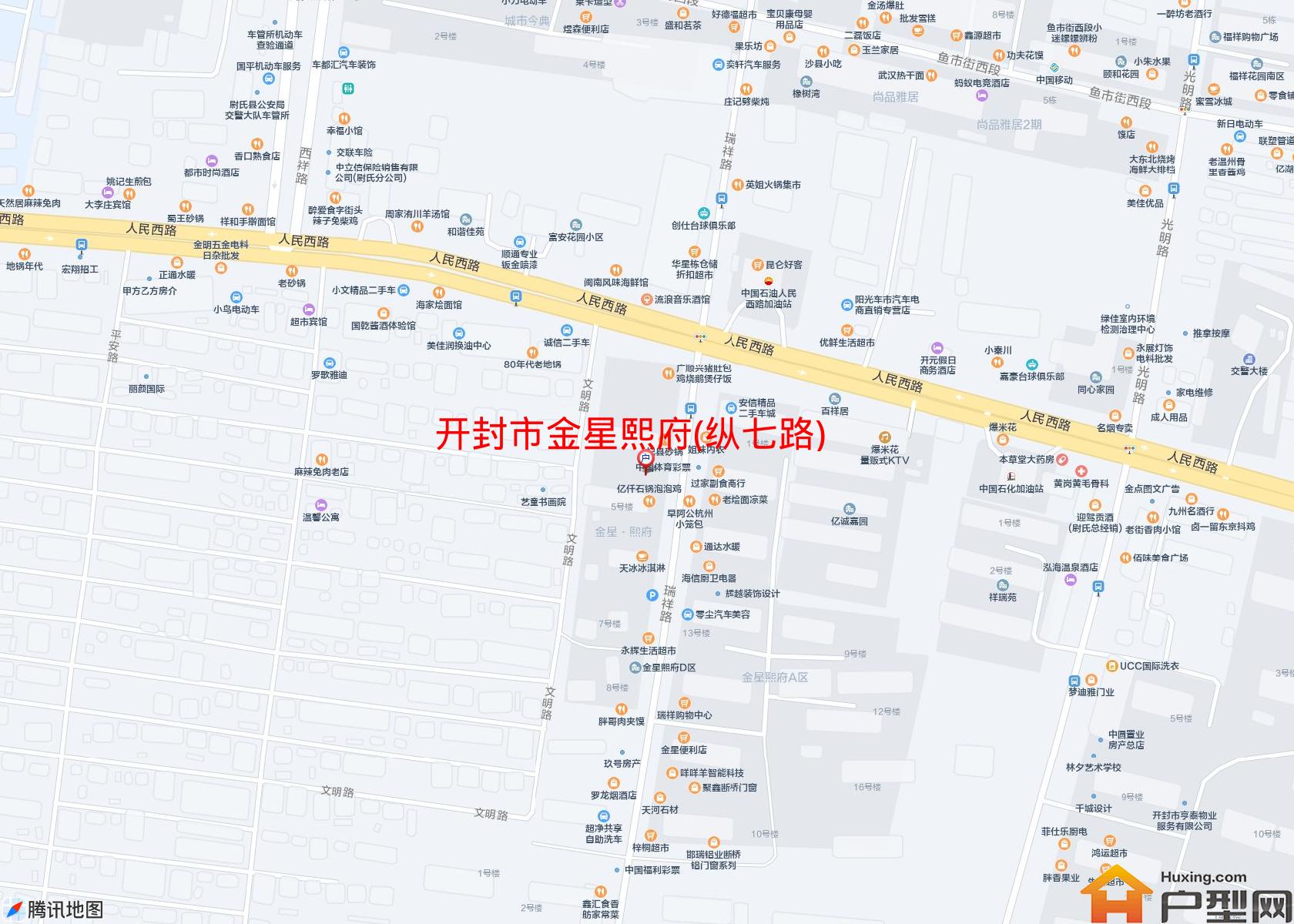 金星熙府(纵七路)小区 - 户型网