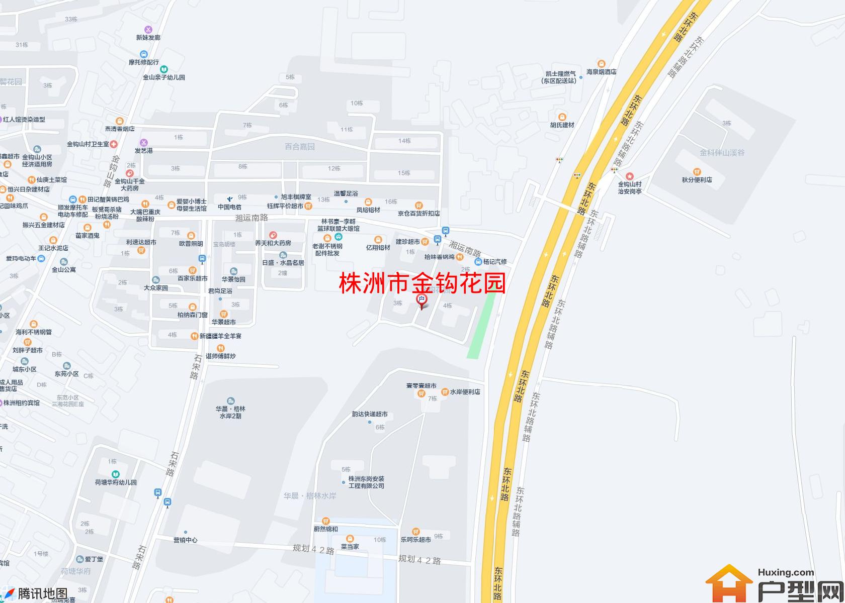 金钩花园小区 - 户型网
