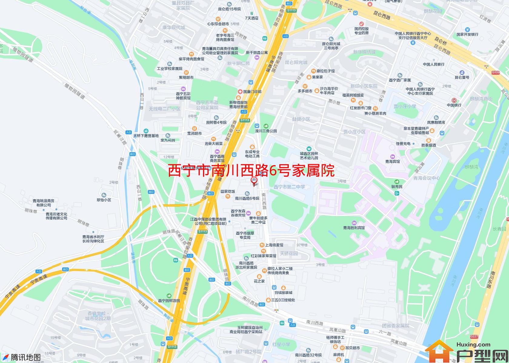 南川西路6号家属院小区 - 户型网