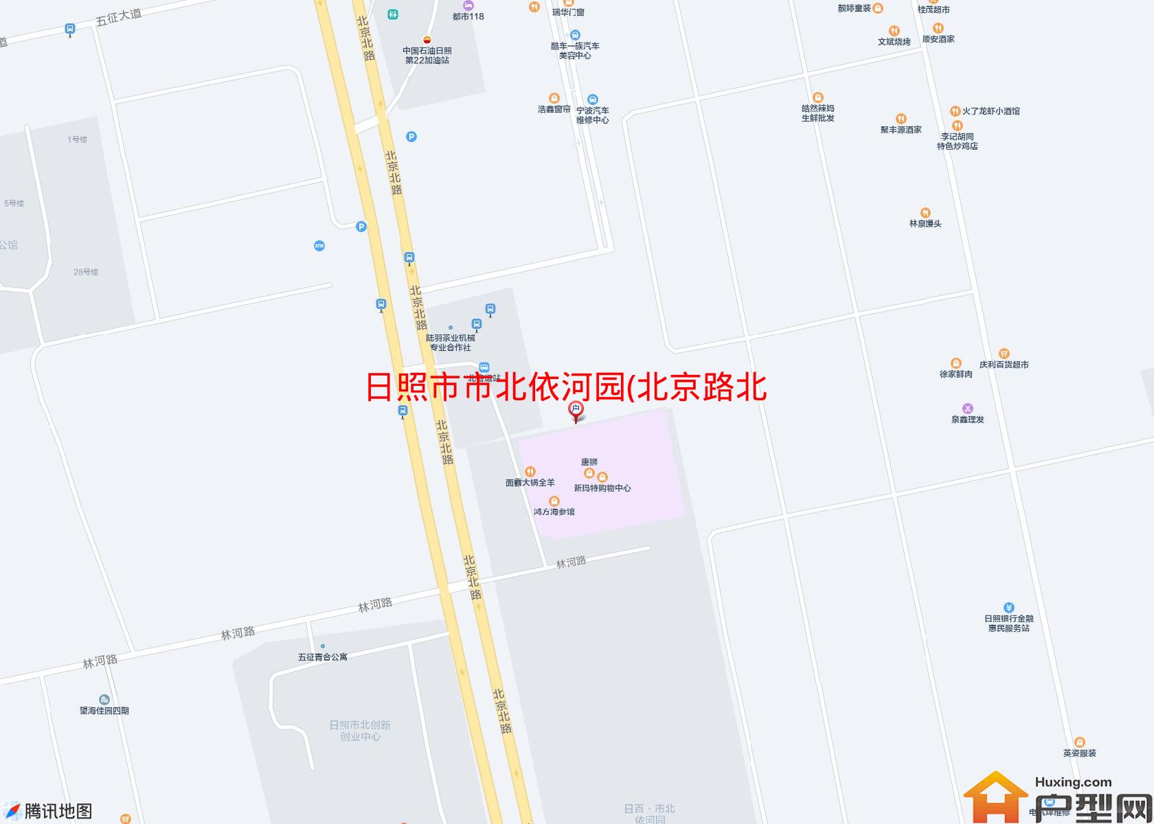 市北依河园(北京路北段)小区 - 户型网