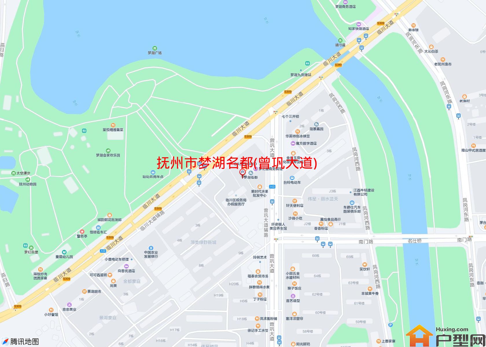 梦湖名都(曾巩大道)小区 - 户型网