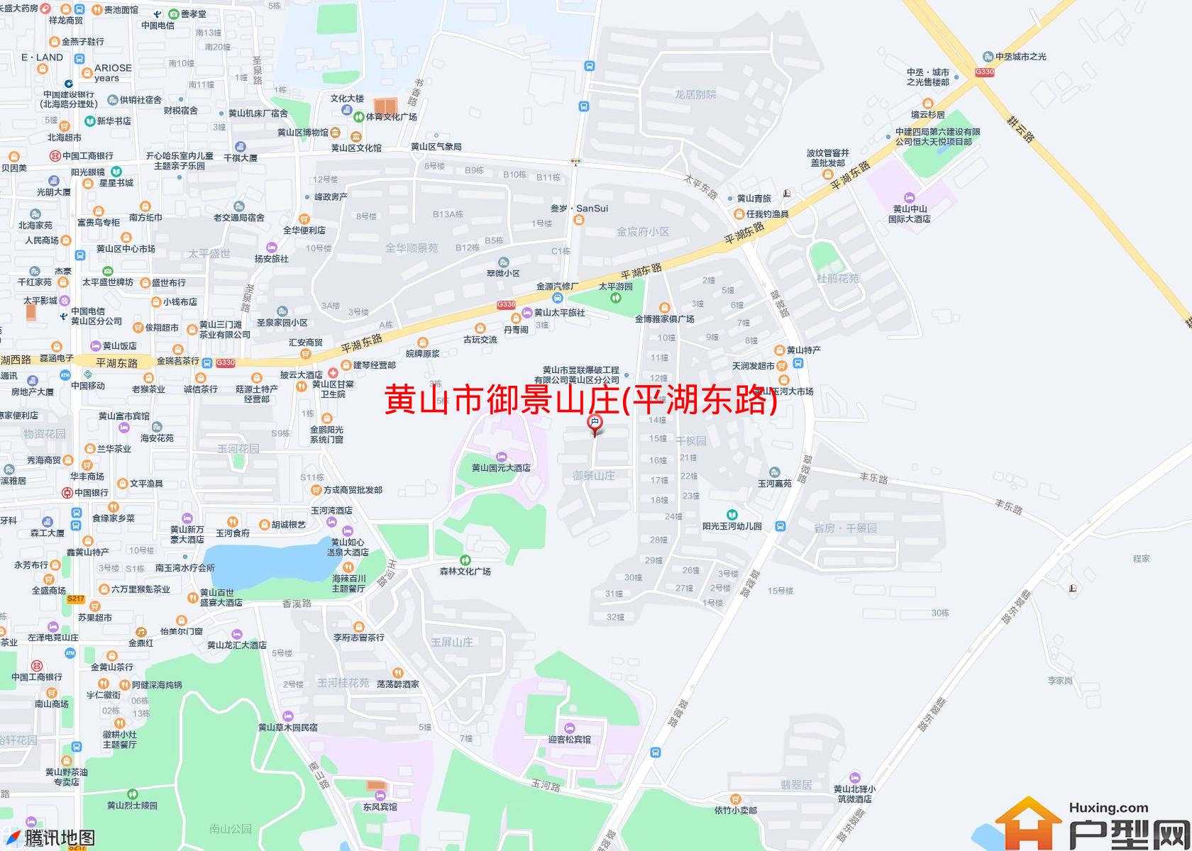 御景山庄(平湖东路)小区 - 户型网