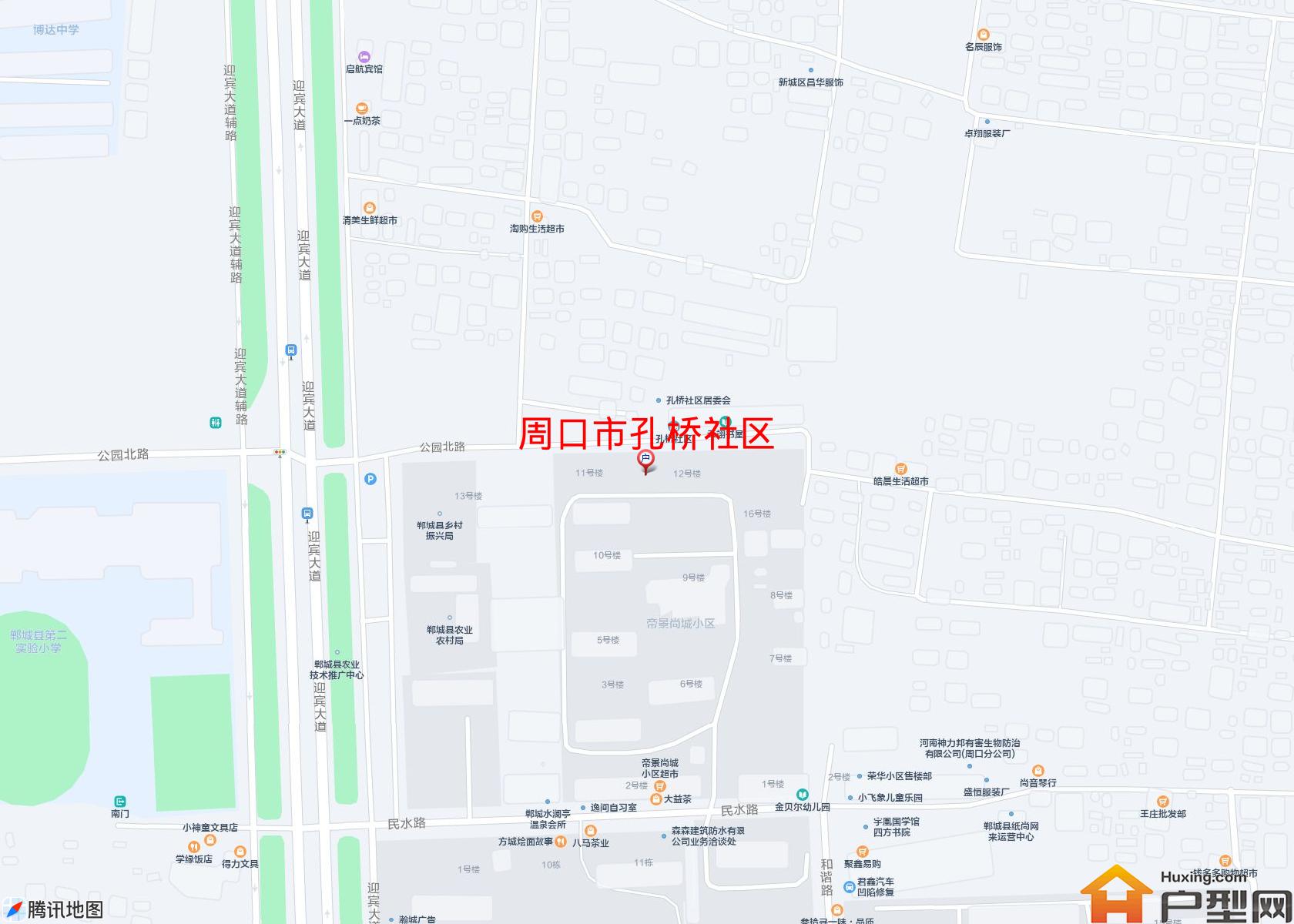孔桥社区小区 - 户型网