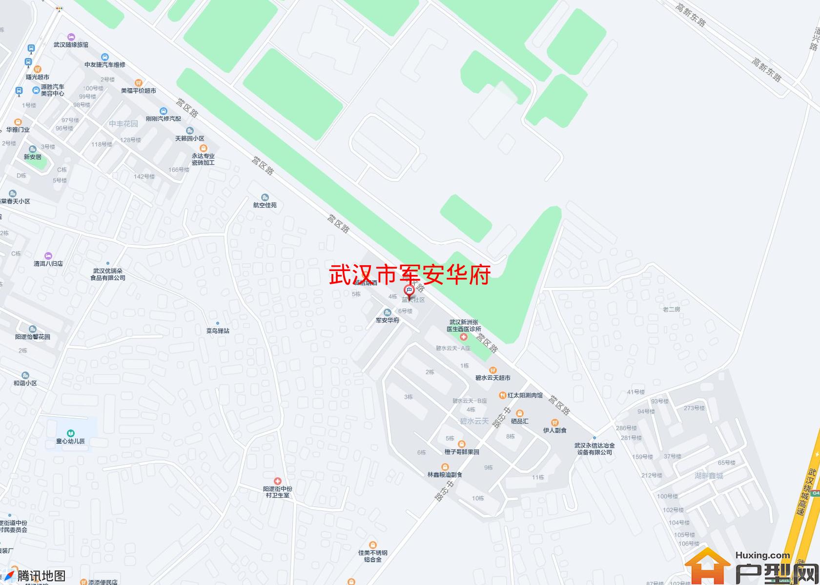 军安华府小区 - 户型网