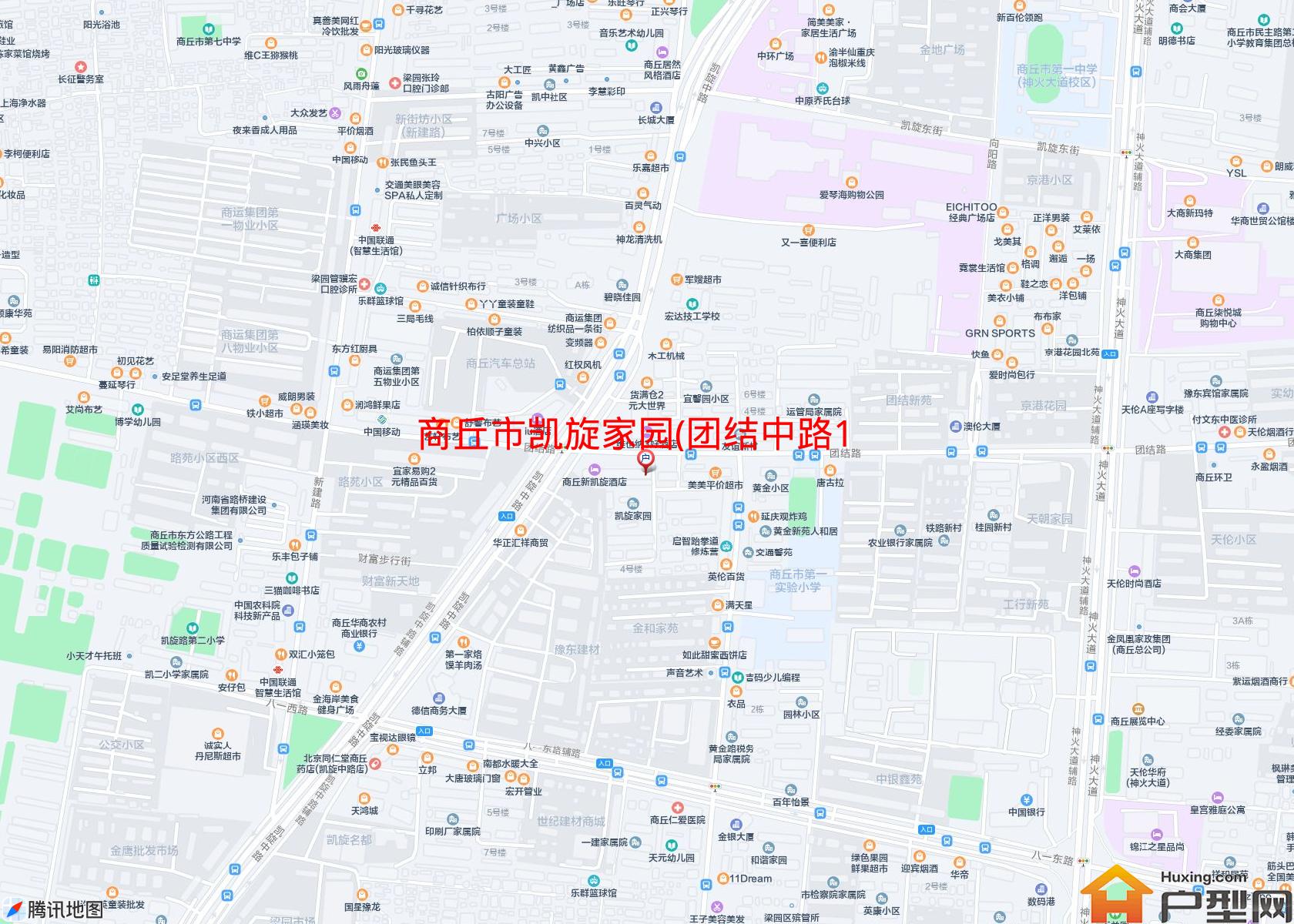 凯旋家园(团结中路166号)小区 - 户型网