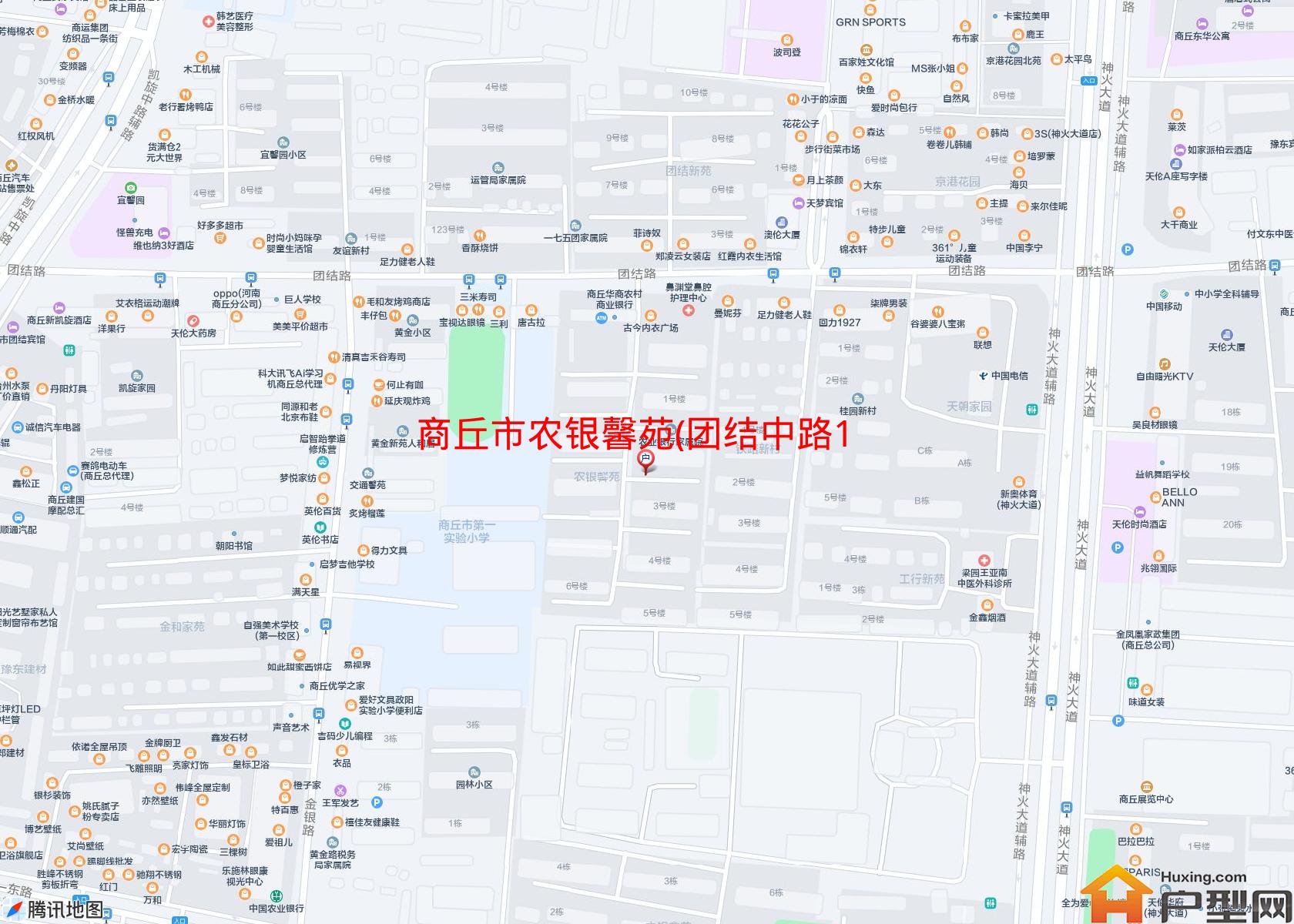 农银馨苑(团结中路108号)小区 - 户型网