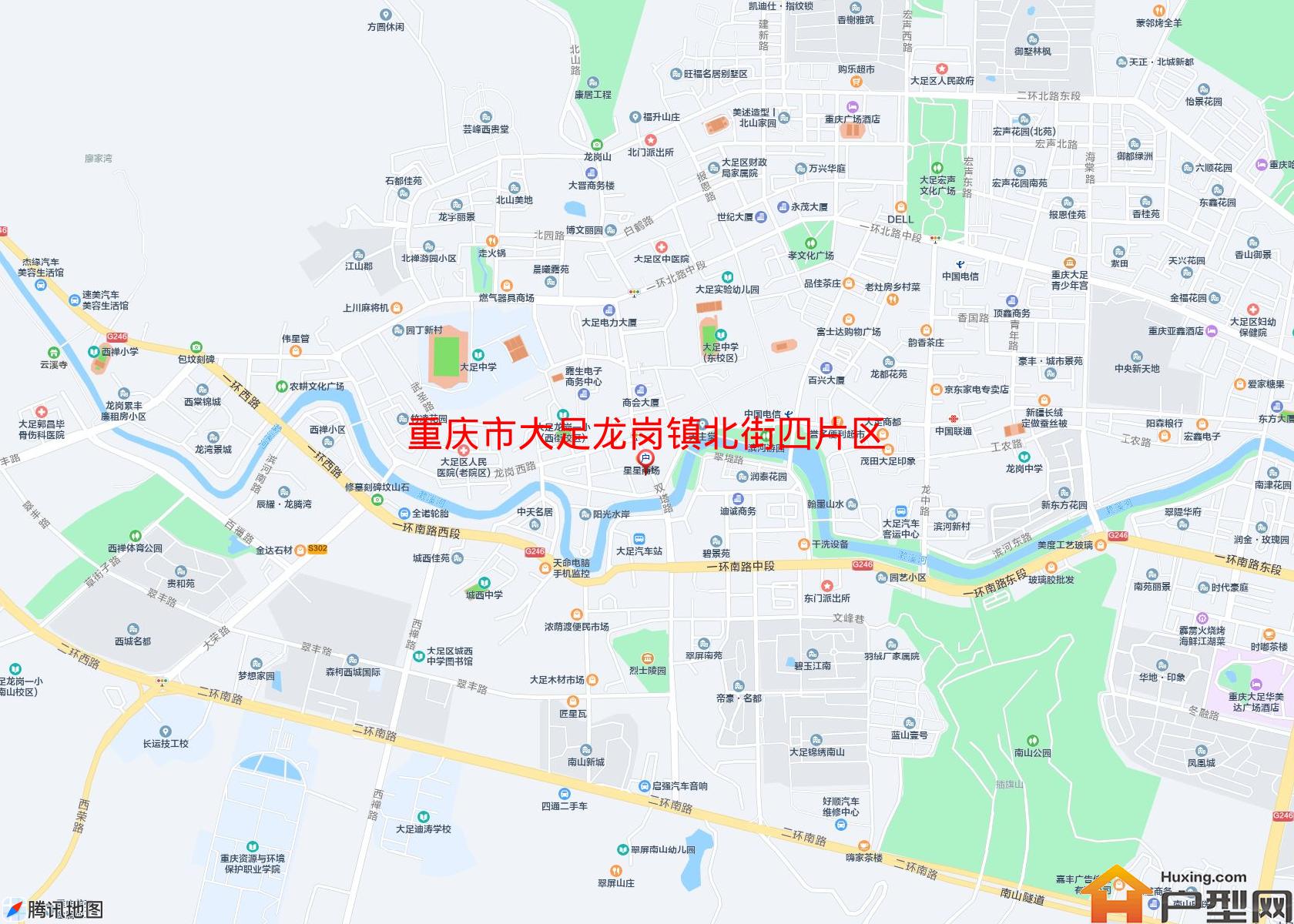 大足龙岗镇北街四片区小区 - 户型网